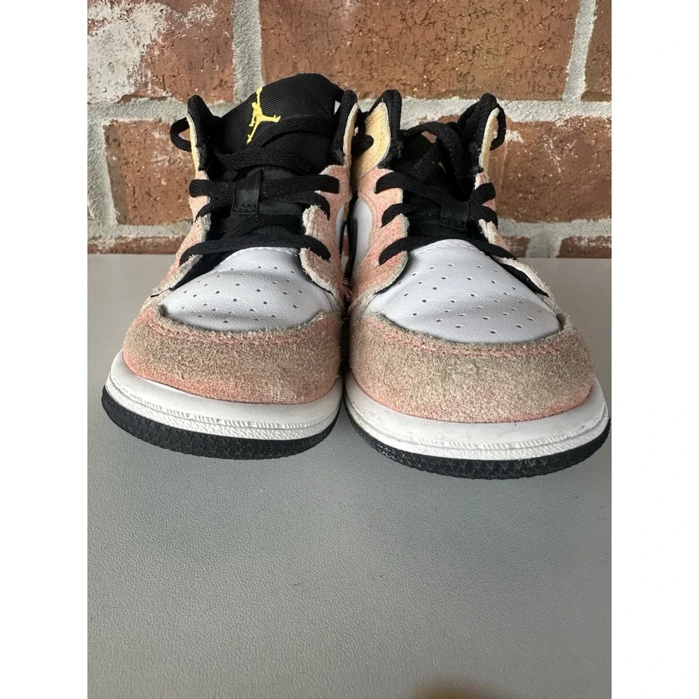 Nike Jordan 1 Mid Peach Toddler 10c